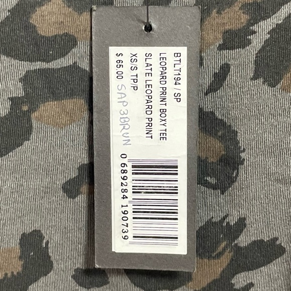 Brunette The Label - Leopard Print Boxy Tee Dress - Picture 4 of 6